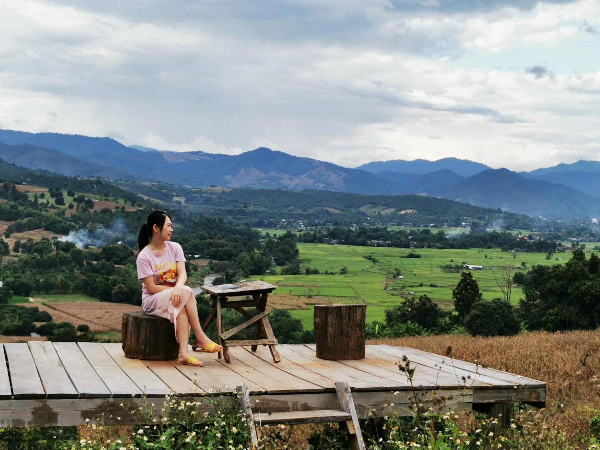 มนต์เมืองแจ่ม Hotel Mae Chaem Exterior foto